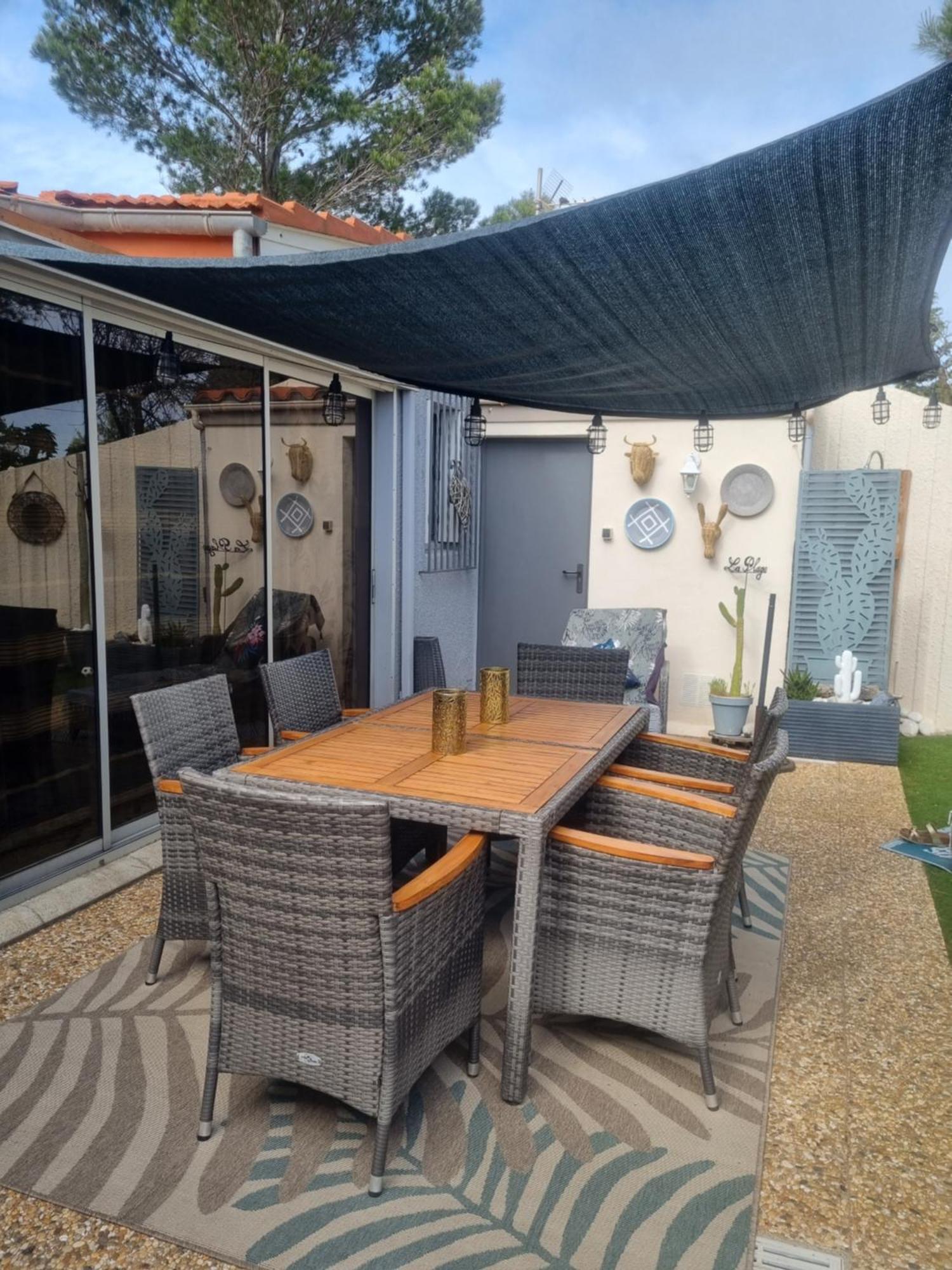 Torreilles Plage: Villa Atypique Bord De Mer Mediterranee Exterior foto